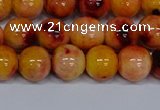 CMJ648 15.5 inches 10mm round rainbow jade beads wholesale