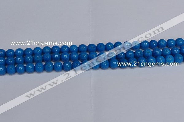 CMJ66 15.5 inches 8mm round Mashan jade beads wholesale