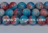 CMJ661 15.5 inches 8mm round rainbow jade beads wholesale