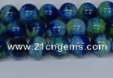 CMJ668 15.5 inches 8mm round rainbow jade beads wholesale