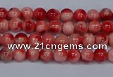 CMJ680 15.5 inches 4mm round rainbow jade beads wholesale