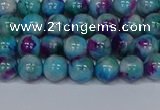 CMJ688 15.5 inches 6mm round rainbow jade beads wholesale