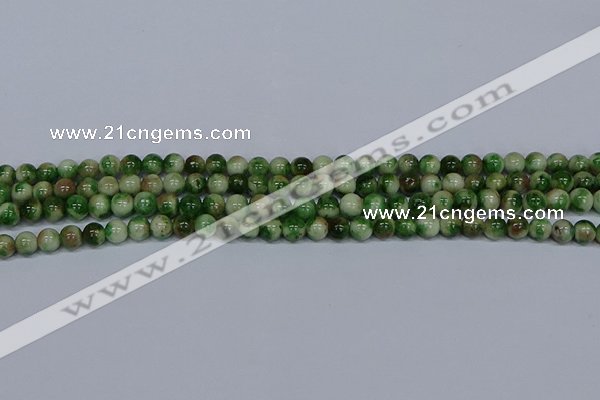 CMJ702 15.5 inches 6mm round rainbow jade beads wholesale