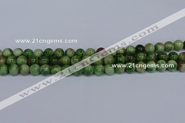 CMJ704 15.5 inches 10mm round rainbow jade beads wholesale