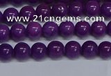 CMJ72 15.5 inches 6mm round Mashan jade beads wholesale