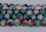 CMJ730 15.5 inches 6mm round rainbow jade beads wholesale