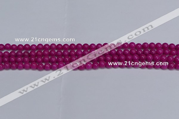 CMJ79 15.5 inches 6mm round Mashan jade beads wholesale