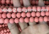 CMJ828 15.5 inches 10mm round matte Mashan jade beads wholesale