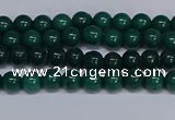 CMJ85 15.5 inches 4mm round Mashan jade beads wholesale