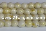 CMJ900 15.5 inches 4mm round Mashan jade beads wholesale