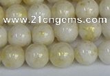 CMJ901 15.5 inches 6mm round Mashan jade beads wholesale