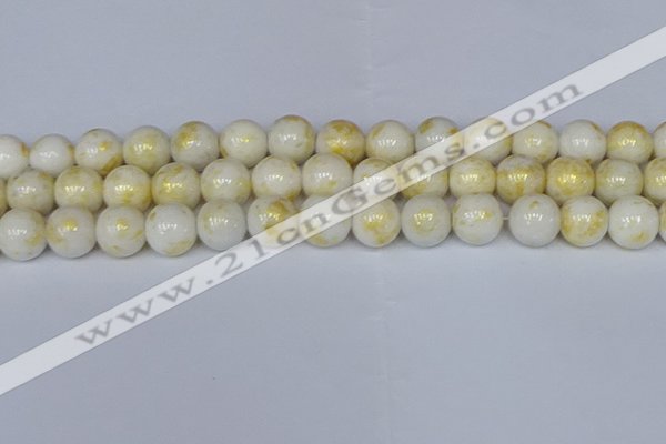 CMJ903 15.5 inches 10mm round Mashan jade beads wholesale