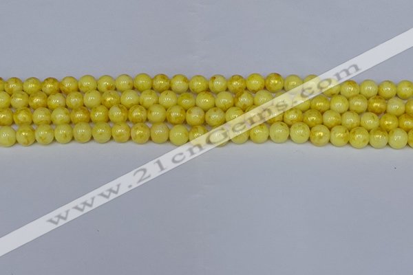 CMJ905 15.5 inches 4mm round Mashan jade beads wholesale