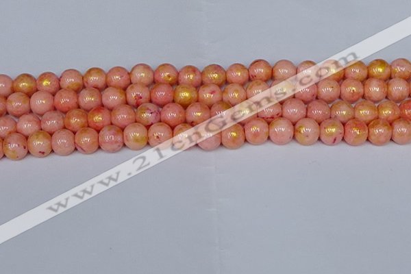 CMJ911 15.5 inches 6mm round Mashan jade beads wholesale