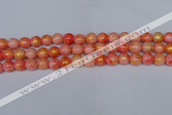 CMJ912 15.5 inches 8mm round Mashan jade beads wholesale