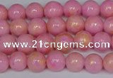 CMJ915 15.5 inches 4mm round Mashan jade beads wholesale