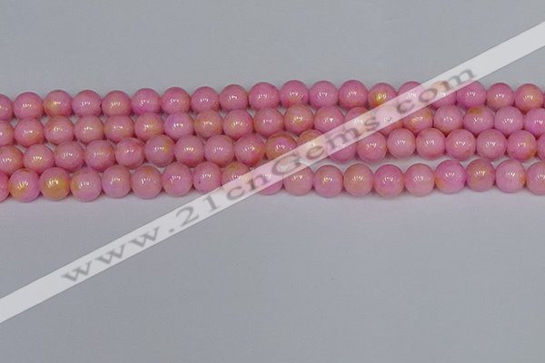 CMJ916 15.5 inches 6mm round Mashan jade beads wholesale