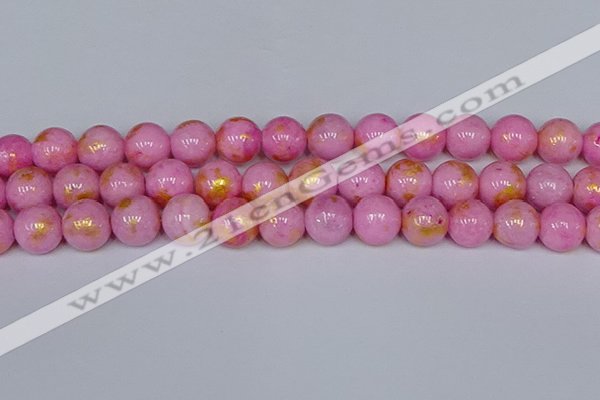 CMJ918 15.5 inches 10mm round Mashan jade beads wholesale