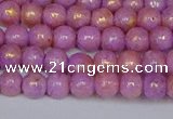 CMJ920 15.5 inches 4mm round Mashan jade beads wholesale