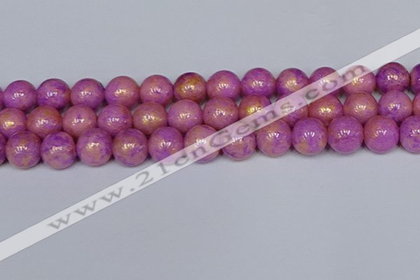 CMJ924 15.5 inches 12mm round Mashan jade beads wholesale