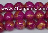 CMJ926 15.5 inches 6mm round Mashan jade beads wholesale