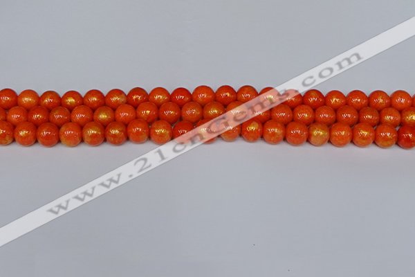 CMJ931 15.5 inches 6mm round Mashan jade beads wholesale