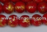 CMJ937 15.5 inches 8mm round Mashan jade beads wholesale