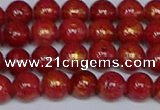 CMJ940 15.5 inches 4mm round Mashan jade beads wholesale