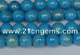 CMJ950 15.5 inches 4mm round Mashan jade beads wholesale