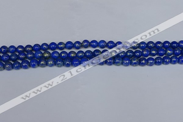 CMJ955 15.5 inches 4mm round Mashan jade beads wholesale