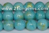 CMJ966 15.5 inches 6mm round Mashan jade beads wholesale