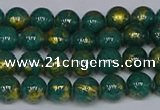 CMJ990 15.5 inches 4mm round Mashan jade beads wholesale