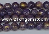 CMJ995 15.5 inches 4mm round Mashan jade beads wholesale