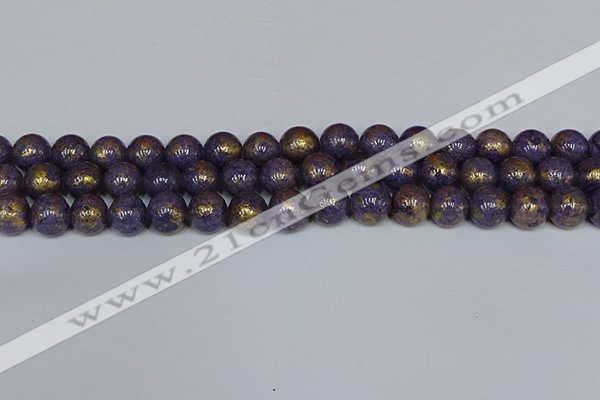 CMJ997 15.5 inches 8mm round Mashan jade beads wholesale