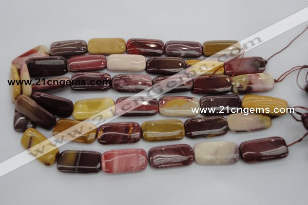 CMK100 15.5 inches 15*30mm rectangle mookaite beads wholesale