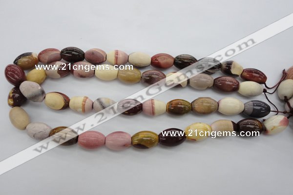 CMK128 15.5 inches 13*18mm rice mookaite beads wholesale