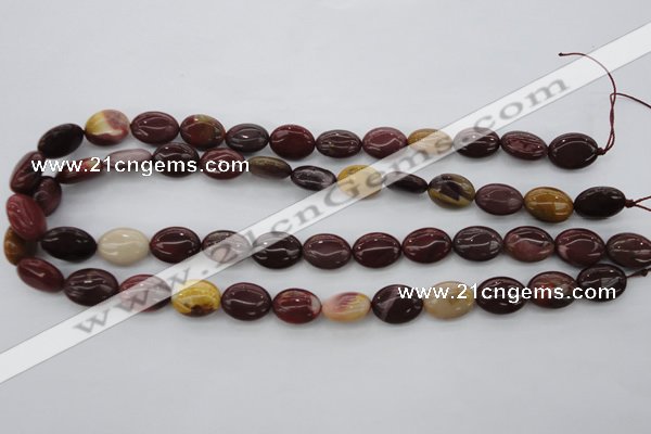 CMK140 15.5 inches 12*16mm oval mookaite beads wholesale