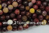 CMK16 15.5 inches 6mm faceted round mookaite beads wholesale