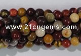 CMK202 15.5 inches 6mm round mookaite gemstone beads wholesale