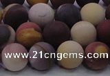 CMK294 15.5 inches 12mm round matte mookaite beads wholesale