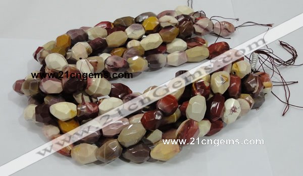 CMK50 15.5 inches 15*20mm faceted freeform mookaite beads wholesale