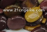 CMK75 15.5 inches 18*25mm oval mookaite gemstone beads wholesale