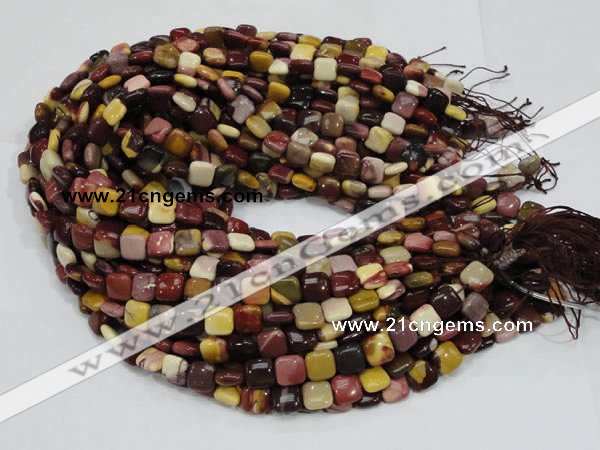 CMK78 15.5 inches 12*12mm square mookaite gemstone beads wholesale