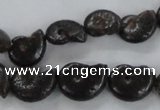 CMM50 15.5 inches 10*14mm - 12*16mm ammonite gemstone beads