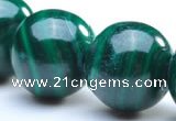 CMN04 6mm round A grade natural malachite beads Wholesale