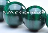 CMN06 10mm round A grade natural malachite  beads wholesale