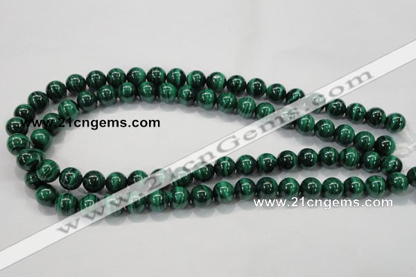 CMN153 AA grade 12mm round natural malachite beads Wholesale