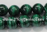 CMN156 AA grade 18mm round natural malachite beads Wholesale