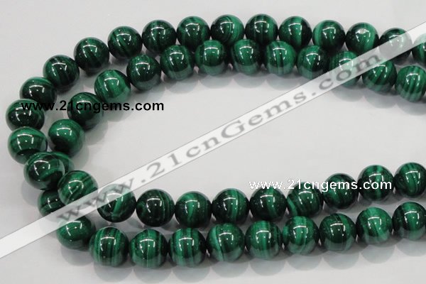 CMN156 AA grade 18mm round natural malachite beads Wholesale