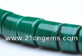 CMN23 3*4mm column shape A grade natural malachite beads